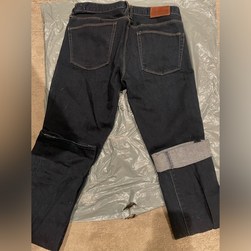 Madewell Rail Straight jeans size 27/34